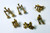 Rapido ~ HO Scale ~ Assorted Brass Horns ~ 102107