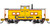 Bachmann ~ N Scale ~ Northeast Steel Caboose ~ Chessie System #1836 ~ 16871