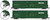 Rapido ~ HO Scale ~ Trenton Works 6637 boxcar with EOT Device ~ British Columbia Railway ~ 2-Pack ~ 191013