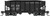 Bluford Shops ~ N Scale ~ USRA 30'6" 2-Bay Hopper with Load ~ Delaware, Lackawanna & Western #81202 ~ 60617