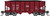 Bluford Shops ~ N Scale ~ USRA 30'6" 2-Bay Hopper with Load ~ Frisco #88451 ~ 60625