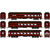 Athearn ~ HO Scale ~ RTR Arch Roof Passenger Car Set ~ 3-Pack ~ Pennsylvania ~ 73038