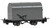 Bachmann ~ HOn30 Scale ~ Thomas & Friends ~ Gunpowder Wagon ~ Gray ~ 77312