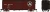 Rapido ~ HO Scale ~ 40' Wood-sided Boxcar ~ Great Northern #52109 ~ 1105001A