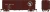 Rapido ~ HO Scale ~ 40' Wood-sided Boxcar ~ Great Northern #47074 ~ 1105003A