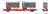 Rapido ~ HO Scale ~ Marine Industries Piggyback Flatcar with 26' Trailers ~ Canadian Pacific #505759 ~ 1130504A