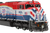 Rapido ~ N Scale ~ SD70MACH ~ Metra #525 (America 250) ~ DCC Sound ~ 1111536