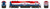 Rapido ~ HO Scale ~ SD70MACe ~ Metra #525 (America 250) ~ DC ~ 1048045