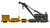Bachmann ~ N Scale ~ 250-Ton Crane and Boom Tender ~ Pennsylvania Railroad ~ 16152