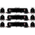 Athearn Genesis ~ HO Scale ~ GATC 20,000 Gallon Tank Car ~ 3-Pack ~ GATX (Quality Liquid Feed) ~ 3342