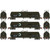 Athearn Genesis ~ HO Scale ~ GATC 20,000 Gallon Tank Car ~ 3-Pack ~ GATX (Cargill) ~ Primed for Grime ~ 3326