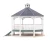 Walthers Cornerstone ~ HO Scale ~ Park Gazebo ~ Kit ~ 933-4206