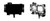 Cal Scale ~ HO Scale ~ Steam Locomotive Air Compressor Radiator ~ 226