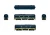 Broadway Limited ~ HO Scale ~ EMD F7 ~ A+B Set ~ Chesapeake & Ohio #34L, #34A ~ Unpowered B Unit ~ DC Stealth ~ 10551