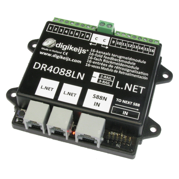 Digikeijs DR4088LN-CS 16 Channel Occupancy Feedback Module