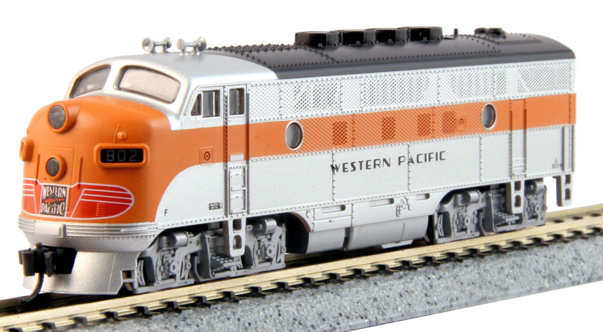 Kato ~ N Scale ~ F3A F3 Western Pacific #803 With DCC ~ 176