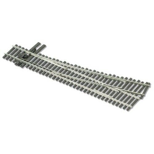 Peco ~ HO Scale ~ Code 83 ~ #5 Left Hand Turnout ~ Electrofrog