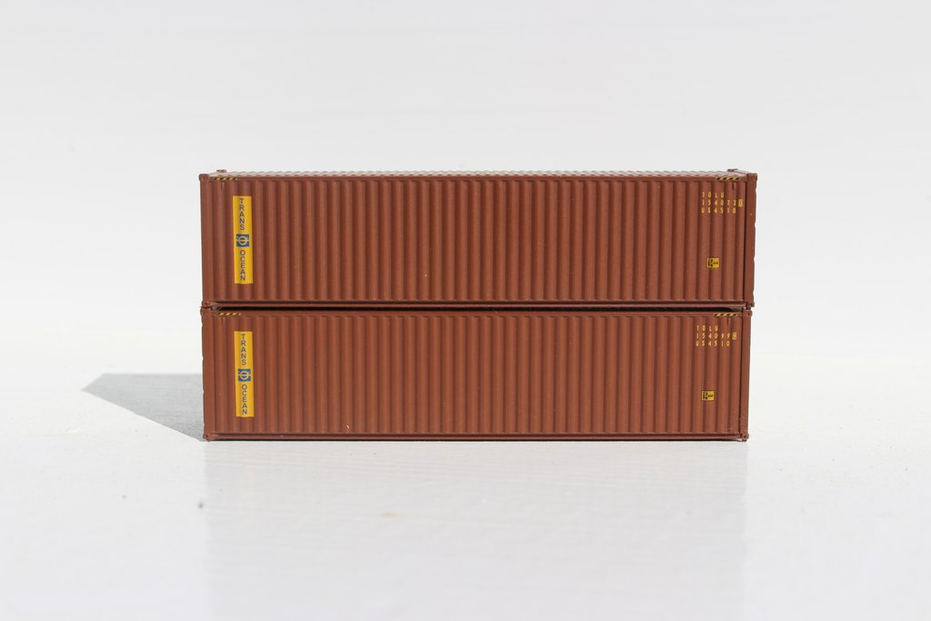 Jacksonville Terminal Company ~ TRANS OCEAN ~ 40' HIGH CUBE