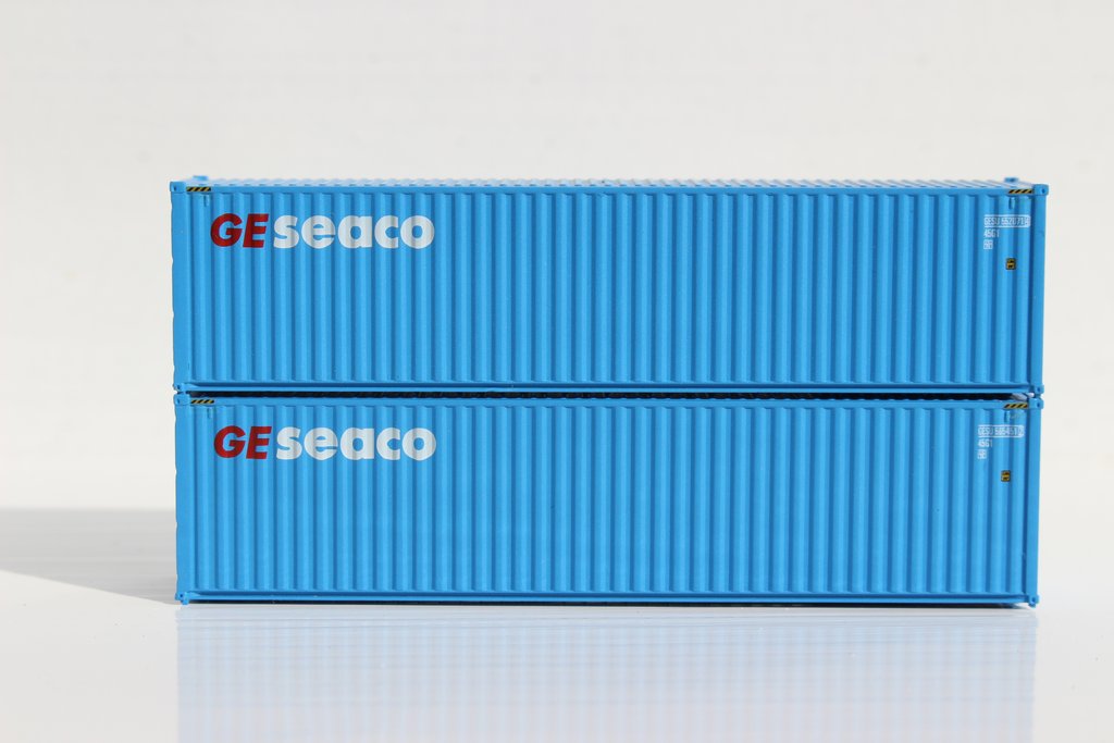 Jacksonville Terminal Company ~ GESEACO ~ 40' HIGH CUBE Containers