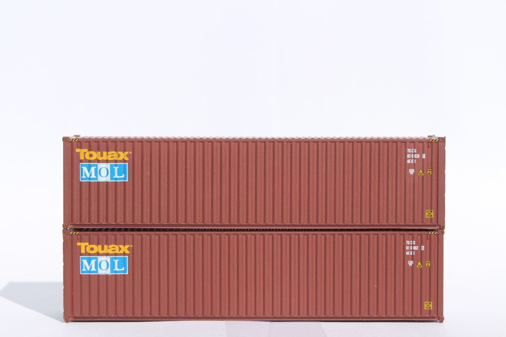 Jacksonville Terminal JTC ~ N Scale ~ 40' High Corrugated Side