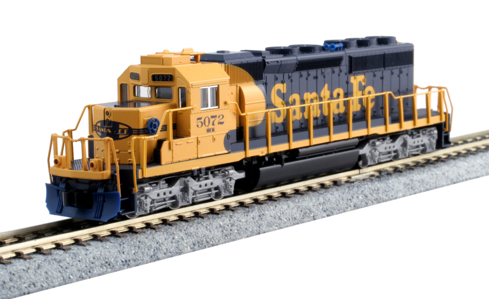 Kato ~ N Scale ~ Santa Fe ATSF SD40-2 Diesel #5072 ~ DCC Onboard