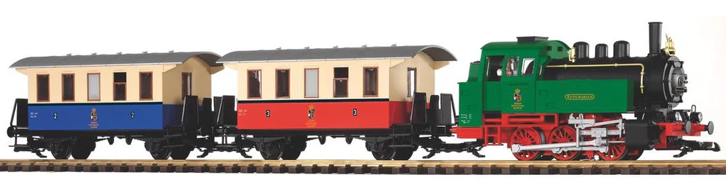 PIKO ~ G Scale ~ Classic BR80 Steam Passenger Train Starter Set