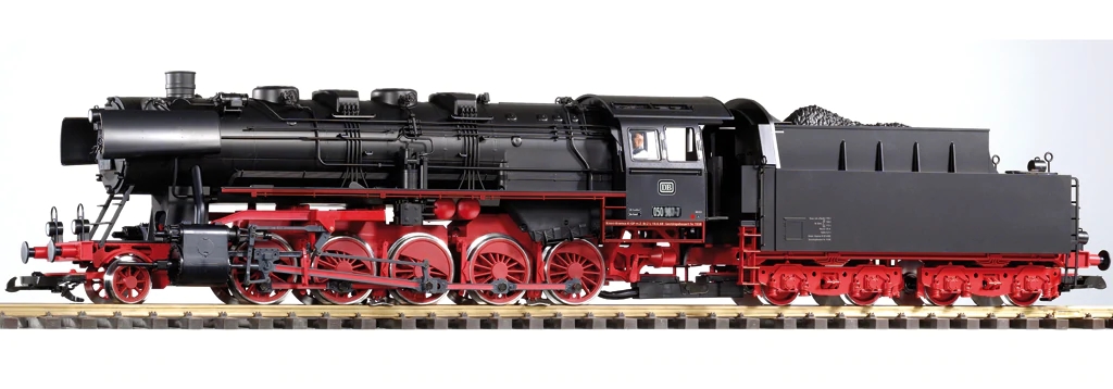 PIKO ~ G Scale ~ DB (DeutscheBahn) IV BR50 Steam Locomotive, w