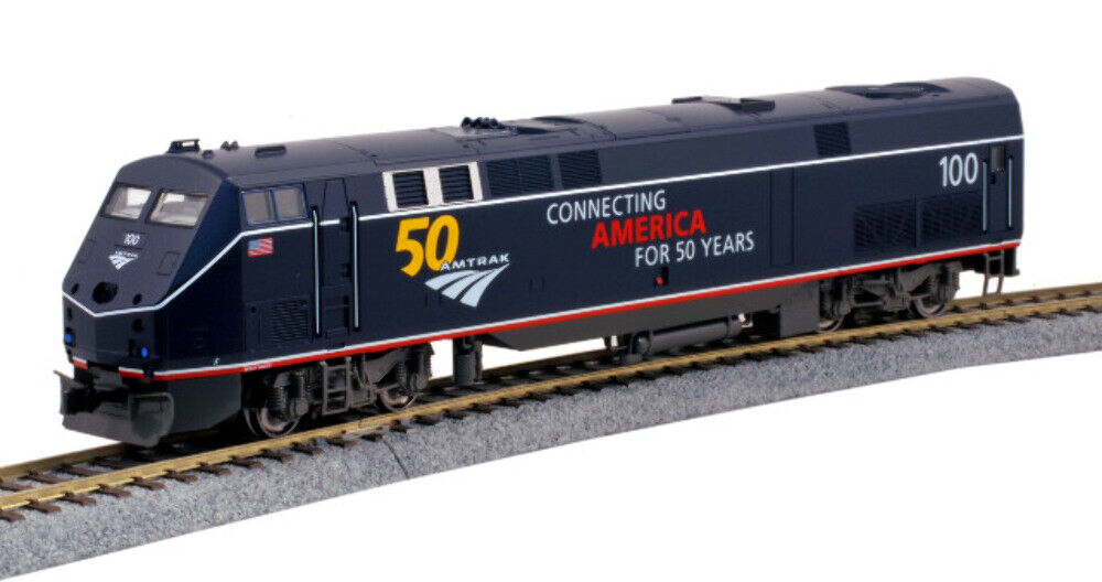 Kato ~ HO Scale ~ Amtrak Phase V 50th ~ GE P42 Genesis ~ #100 ~ 37