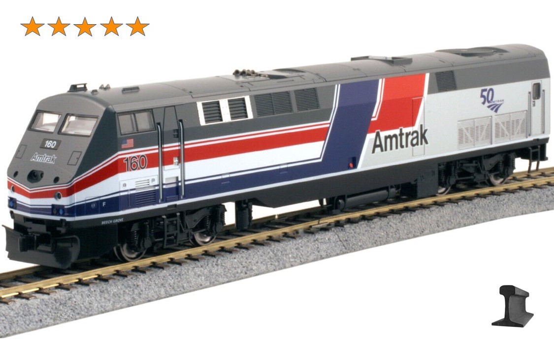 Kato ~ N Scale ~ GE P42 Genesis ~ Amtrak Phase III 50th #160
