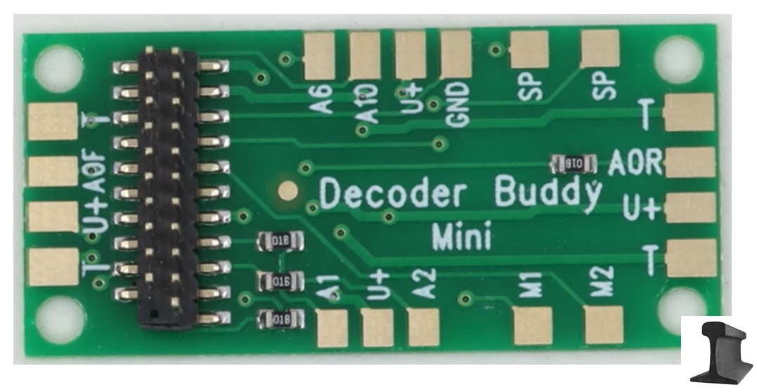 NixTrainz ~ Decoder Buddy Mini ~ 0 Ohm With 2.2K Axial