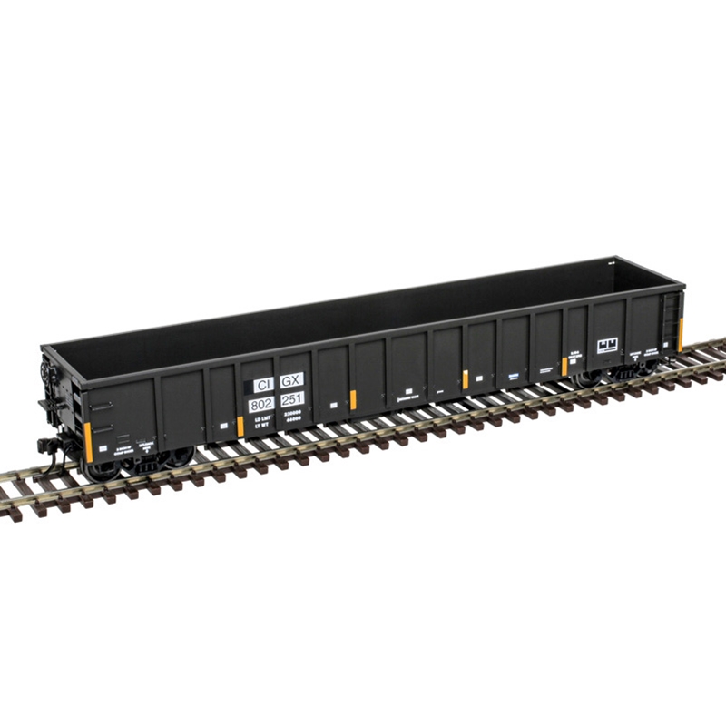 Ebotrail 3セット Atlas ~ HO Scale ~ Thrall 2743 Gondola ~ Ready to Run ~ Master