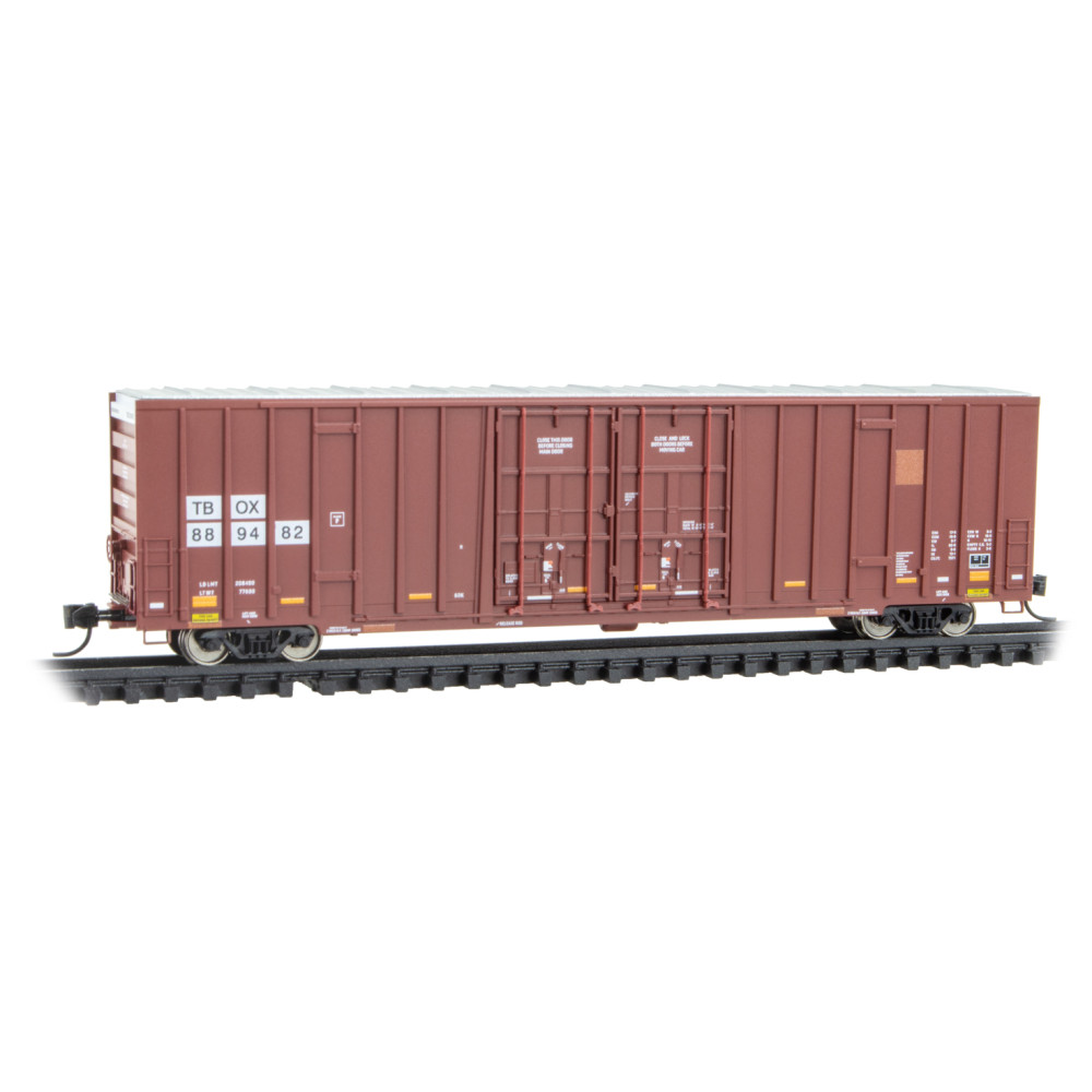 microtrains ボックスカー 2両セット Micro Trains ~ N Scale ~ 60' High-Cube Box Car TTX #889482 ~ 12300130