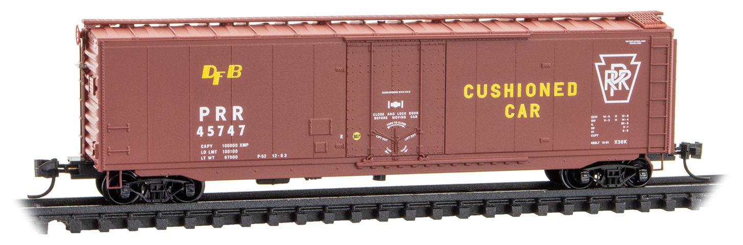 Micro Trains ~ N Scale ~ 50' Boxcar ~ Pennsylvania Railroad PRR