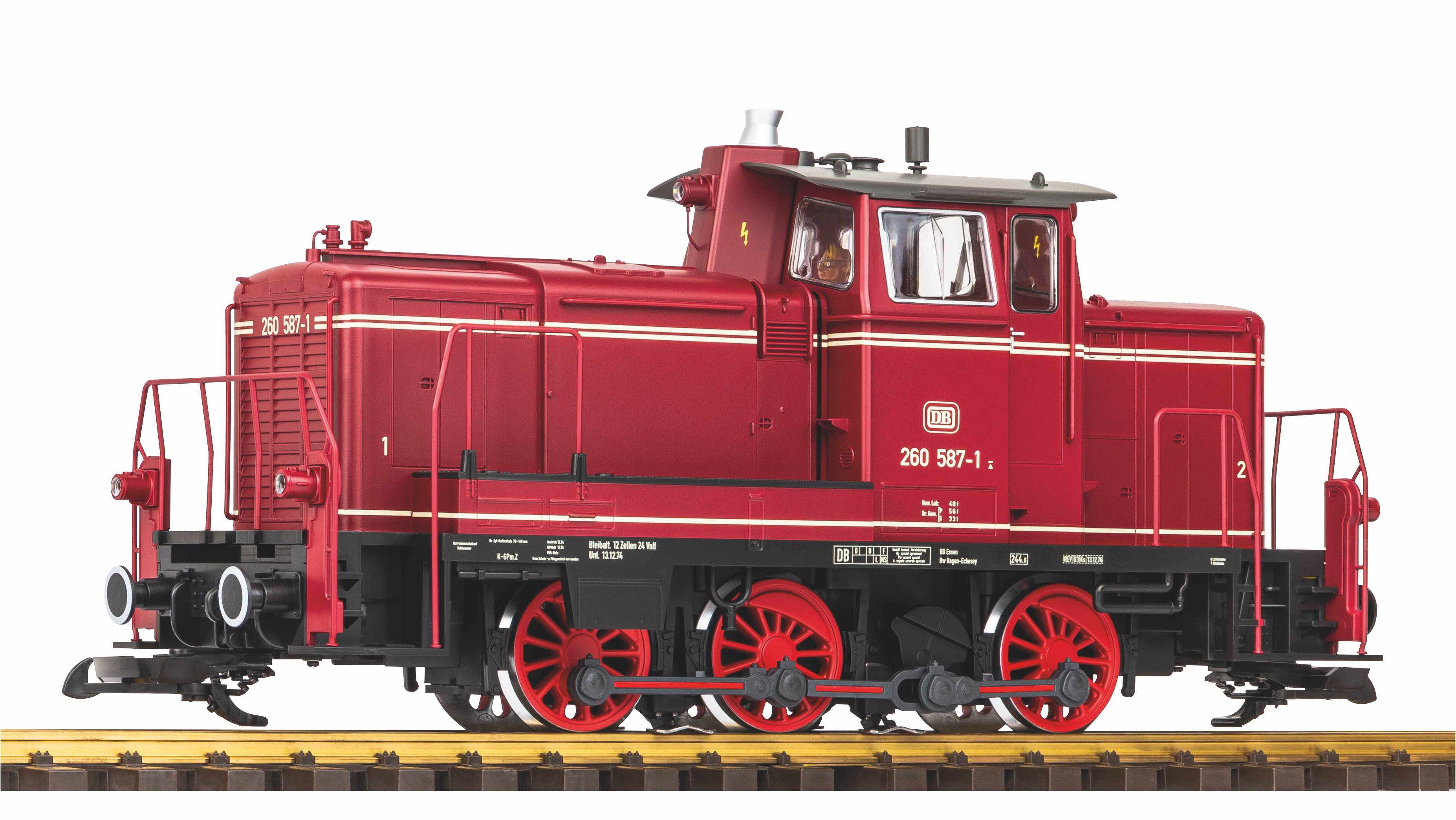 PIKO ~ G Scale ~ DB III BR260 Diesel Switcher ~ Non-Sound ~ 37527
