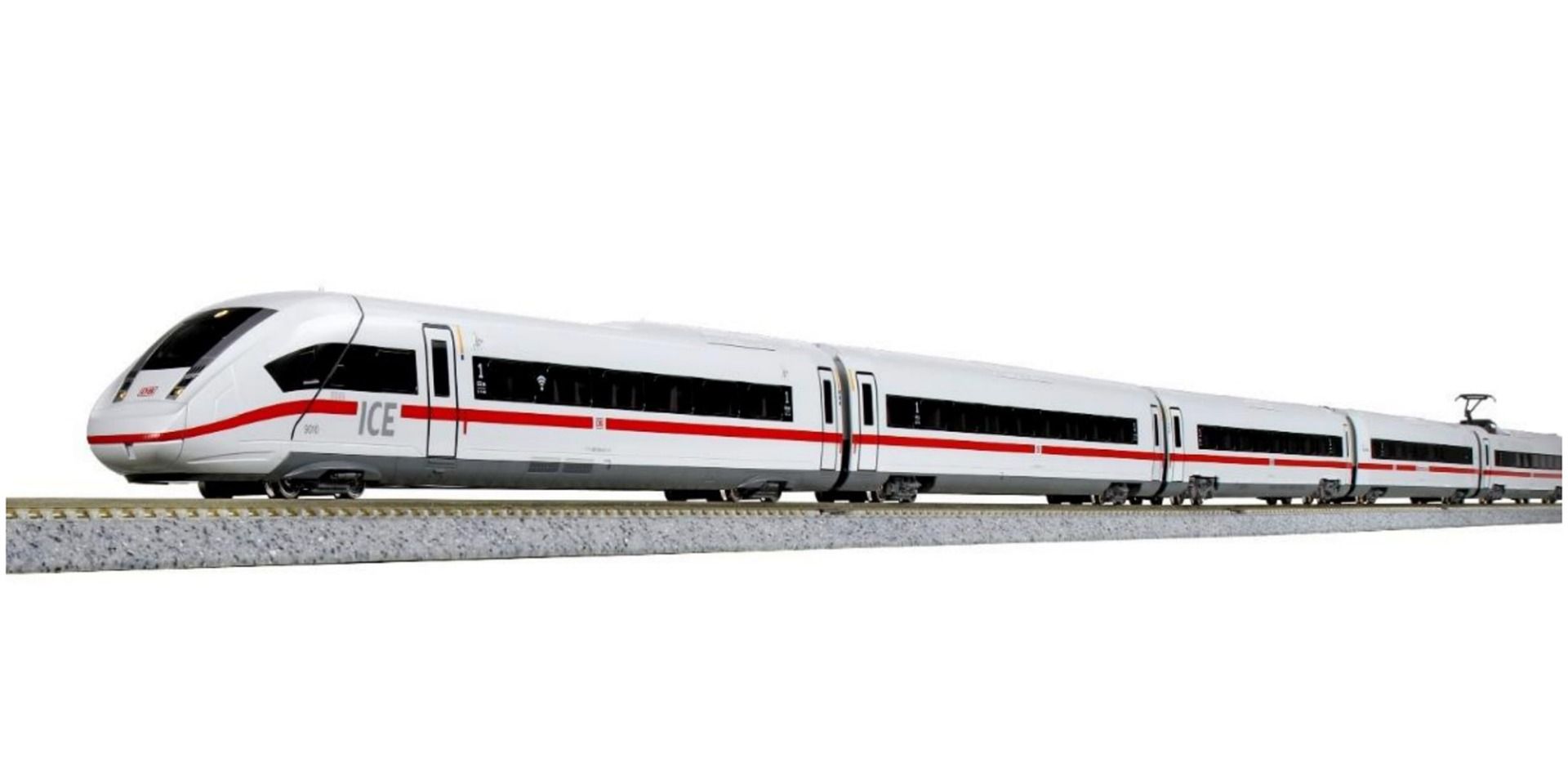 KATO ~ N Scale ~ DB ICE4 7-Car Basic Set ~ Pre-Installed ZIMO