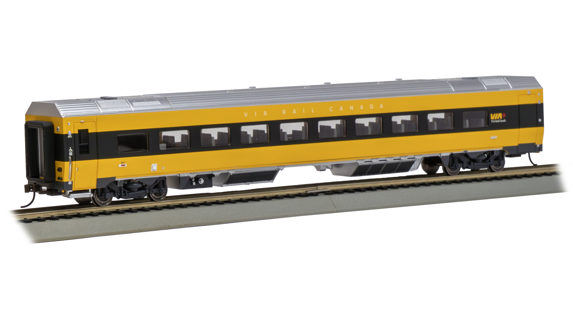Bachmann ~ HO Scale ~ Siemens Venture Passenger Car ~ Via Rail
