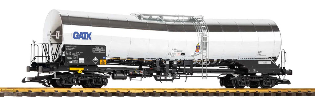 PIKO ~ G Scale ~ Chemical Tank Car ~ GATX ~ 37865 - Iron Planet