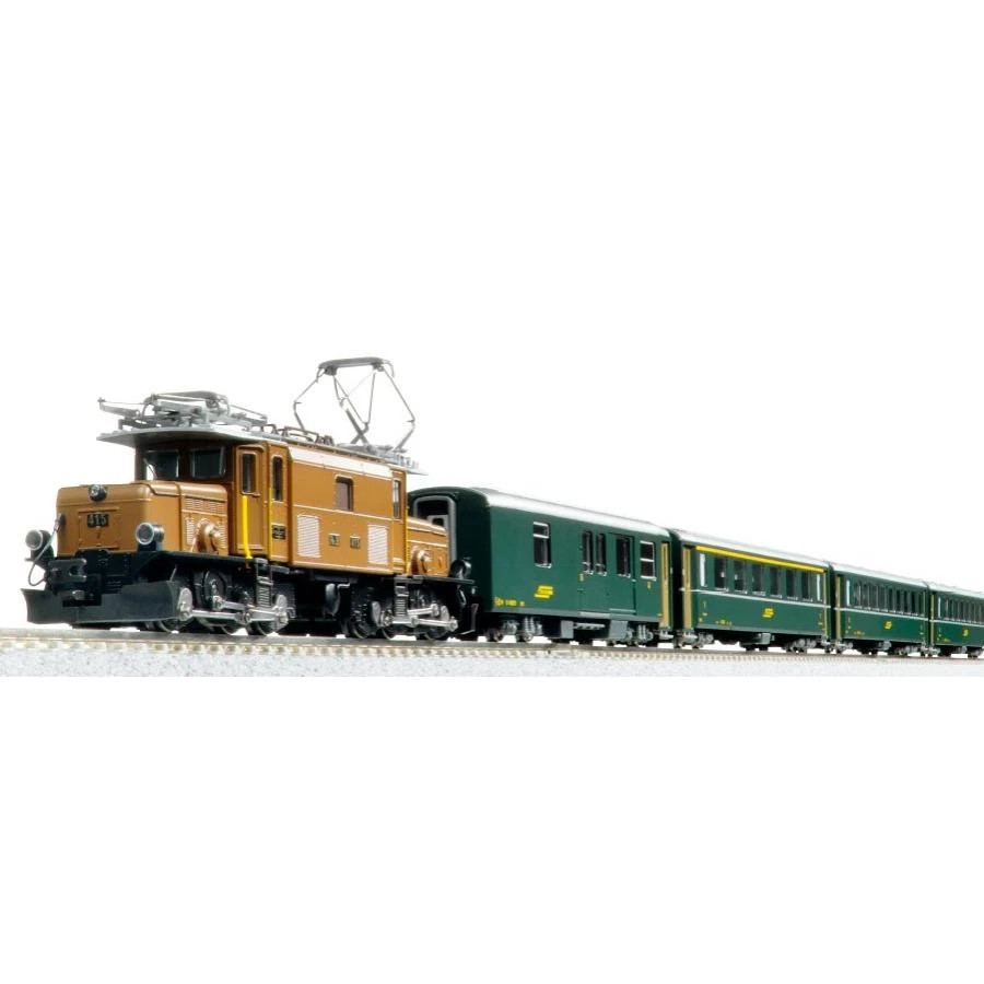 Kato ~ N Scale ~ Rhaetian Crocodile 5-Car Set ~ Rhaetian Railway