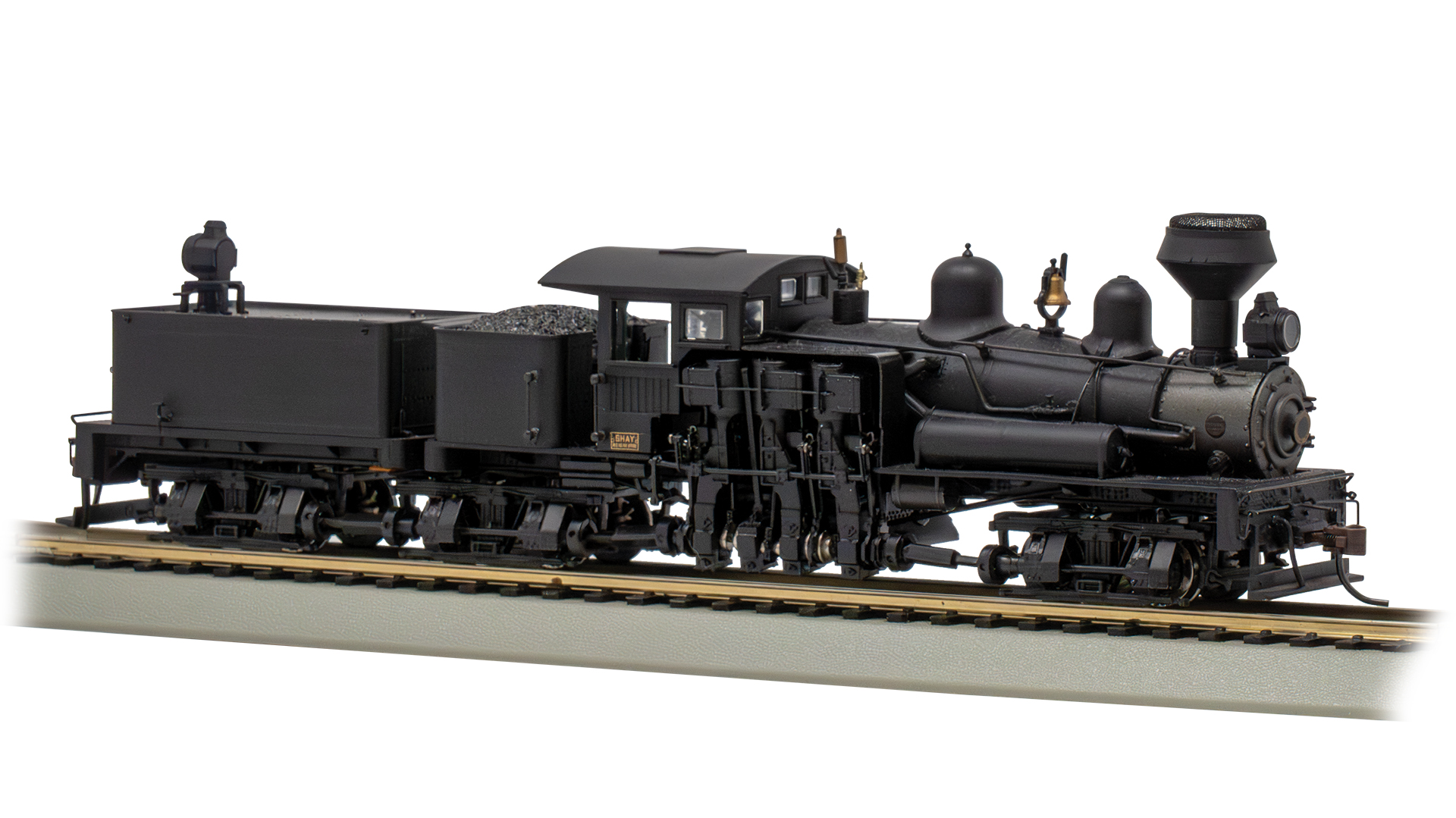Bachmann ~ HO Scale ~ Spectrum 80-Ton Three-Truck Shay ~ Cass