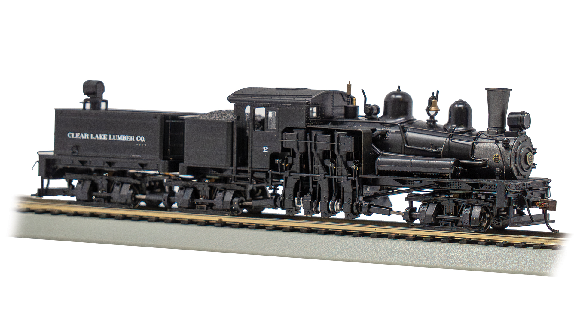 Bachmann ~ HO Scale ~ Spectrum 80-Ton Three-Truck Shay ~ Cass