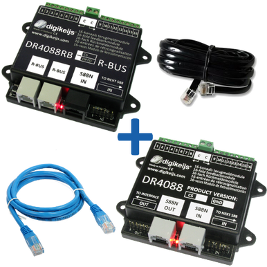 Digikeijs DR4088RB-OPTO Start Set ~ 32 Channels Occupancy Feedback