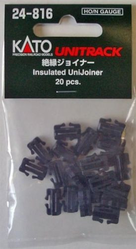 HO / N Scale · UniTrack Insulated Rail UniJoiner · (20 Pcs)