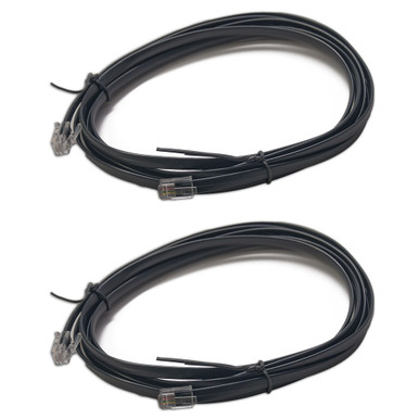 LNC82 8 Foot LocoNet Cables With End Connectors Installed (2 pcs)
