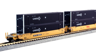 Kato ~ N Scale ~ Gunderson Maxi-IV TTX 