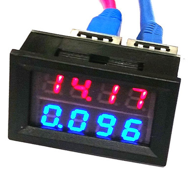 LCC VampMeter · Voltage & Amp Meter