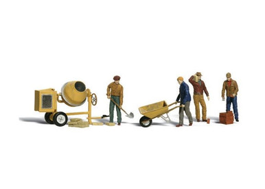 WOODLAND SCENICS A2192 Workers with forklift, Railway Modelling