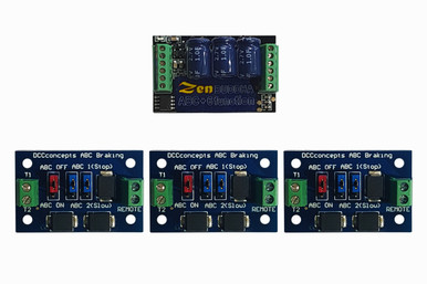 Zen Black Shuttle Pack · Includes Zen Black O & Large Scale “Buddha” DCC Decoder + 3 ABC Modules