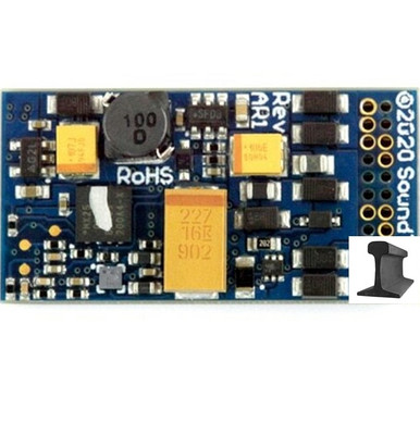 SoundTraxx 884012 TSU-2200 Tsunami 2 Sound Decoder, 2 Amp, Big Steam HO Scale - Foto 3