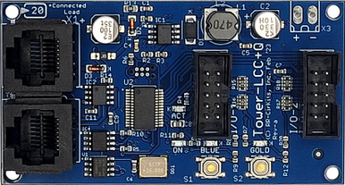Tower LCC + Q · 16 Line Input / Output Node + STL Logic · RRCLCC+Q