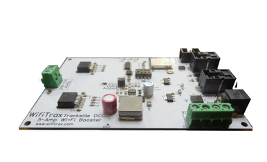 5A Wi-Fi/DCC Booster with Auto Reverse and Variable Track Voltage